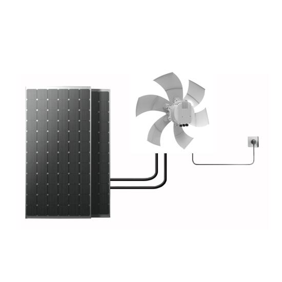 Controlador de motor de ventilador solar E-Hybrid