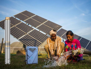 Solar Power Drive Solution For Domestic Water Pumping