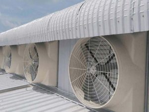 High-efficiency Solar Powered Industrial Exhaust Fan