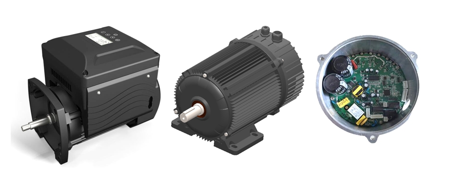 Controller integrated motor